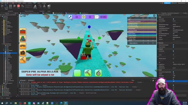 ?[ROBLOX GAME DEV][LIVE]? Working on Bridges! | Roblox Studio