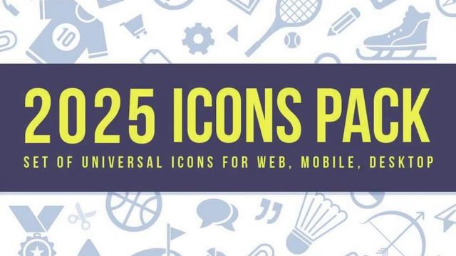 Icon Packs: 2025 Vector Icons Pack смотреть онлайн
