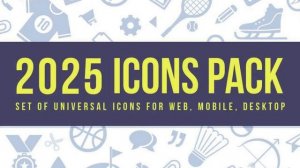 Icon Packs: 2025 Vector Icons Pack