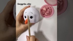 Снеговик крючком МК от Snegyrka Vika