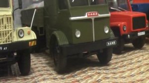 Коллекция грузовых моделей от журнальной серии Грузовики СССР DeAgostini 1:43