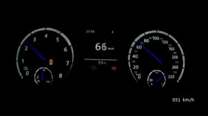 VW Golf VII R 2014 - acceleration 0-250 km/h, top speed test and more