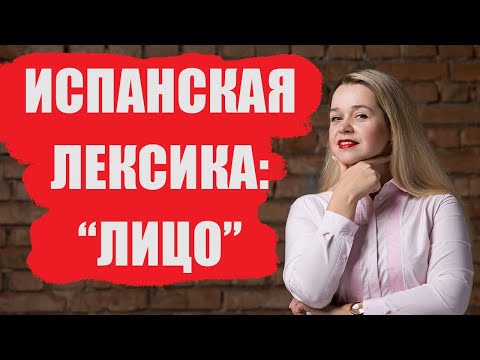 ЛИЦО _ Части лица на испанском _ Части тела на испанском _ Видео-словарь _ Partes del cuerpo la cara
