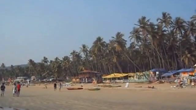 Индия, Гоа, пляж Палолем смотреть онлайн