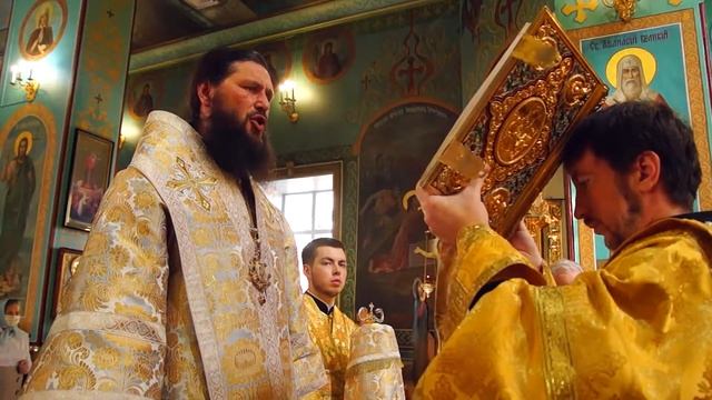 Чтение Евангелия в день празднования св  кн  Владимира