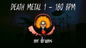 Death Metal 1 - 180 BPM | Backing Drums | Only Drums
