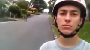 Жестко упал со скейта