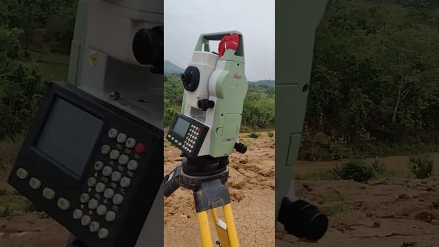 Leica total station Setup