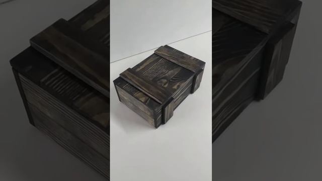 Крутая идея для подарка!!!Деревянный ящик ручной работы!!!! смотреть онлайн
