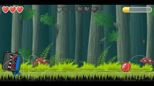 играю и прохожу уровни (28-35) в red ball 4