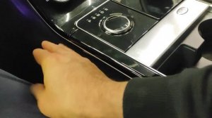 Range rover velar демонтаж центральной консоли