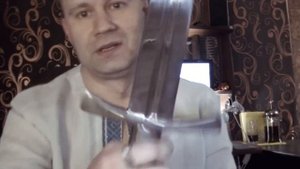 Звук качественной ковки меча.