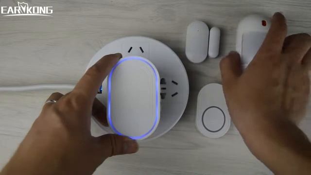 Беспроводные водонепроницаемые дверные звонки Earykong Wireless 433MHz / Wi-Fi смотреть онлайн