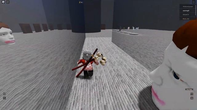 ЭТА ГОЛОВА ПРЕСЛЕДУЕТ МЕНЯ ! КАК ПРОЙТИ Escape Running Head В ROBLOX смотреть онлайн