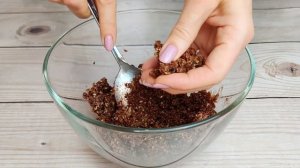 Конфеты без сахара! Овсянка, какао, финики! Полезный десерт 4k 60fps