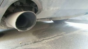 звук выхлопной трубы VW jetta V