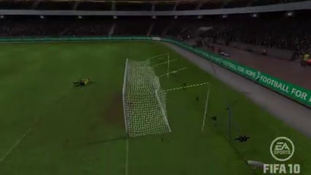 Arshavin scores a beauty within seconds of the match - Fifa 10 Xbox 360