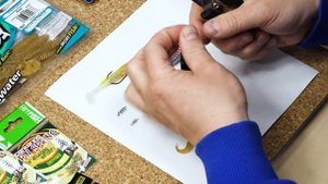 Снасть для ловили минтая и терпуга с берега