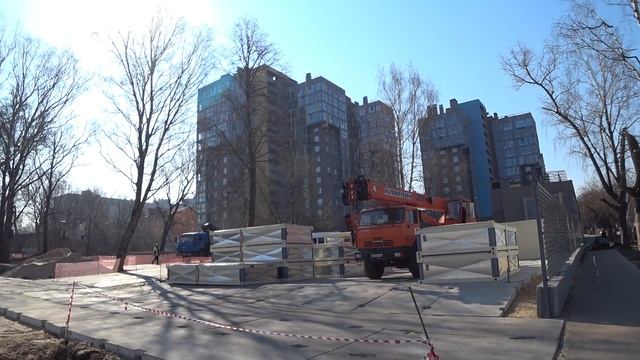 Площадка на улице Малая Ямская в Нижегородском районе // Апрель - май 2023