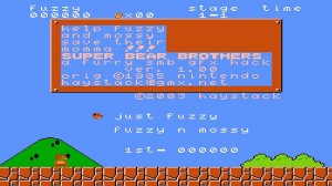 Super Bear Bros (SMB1 Hack) ➤ Прохождение ➤ (NES, Famicom, Dendy)