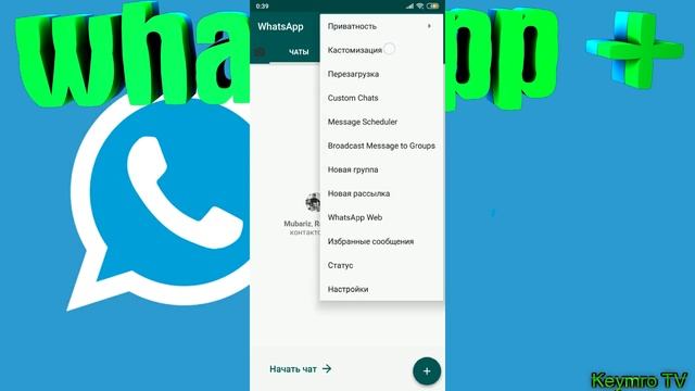 Настройка whatsapp plus. Включение всех функций ватсап плюс