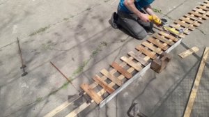 Декоративный заборчик своими руками.