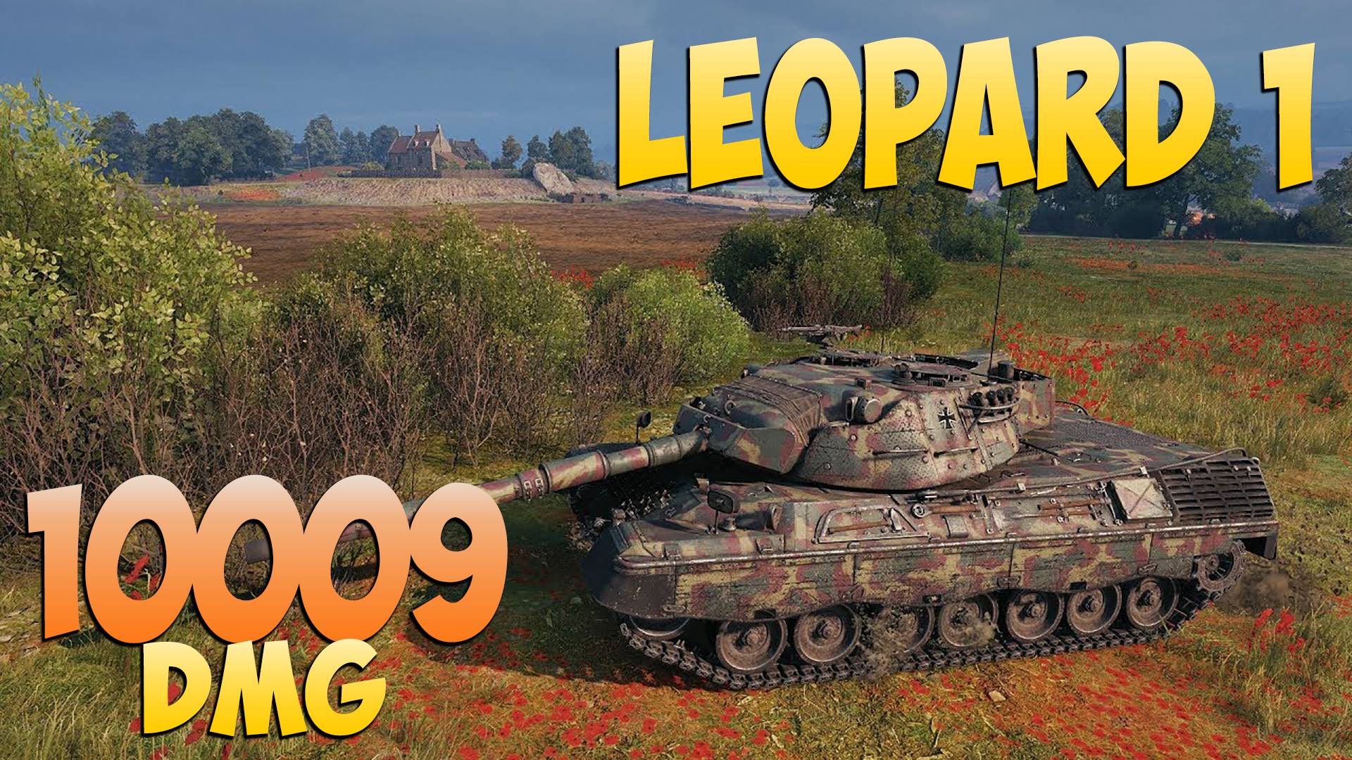 Leopard 1 - 6 Kills 10K DMG - Странное поведение! - Мир Танков