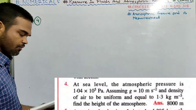Numericals || Pressure Class 9 ICSE | Pressure in Fluids and Atmospheric Pressure || Concise Physic смотреть онлайн