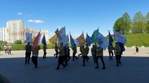 Парад студенческих флагов Московской области
