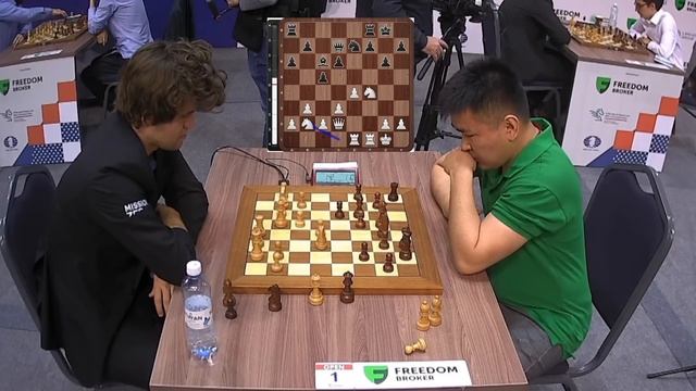 ONLY 1 SECOND on the CLOCK! | Magnus Carlsen vs Tsydypov Zhamsaran - World Blitz Chess Championship смотреть онлайн