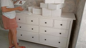 Собираем комод Хэмнес Икеа//Организация в новом комоде