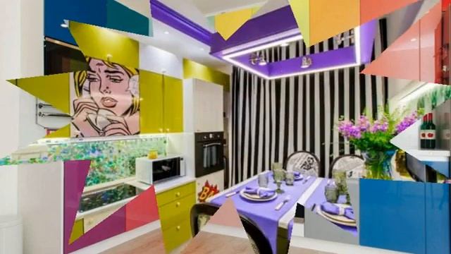 Кухня в стиле Поп-Арт 35 идей смотреть онлайн