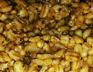 Перловка с фаршем.