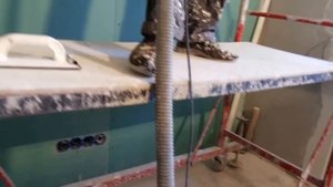 Шлифовка потолка без пыли