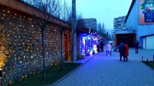 Одесса Черёмушки парк Горького новогодний 12 января 2021