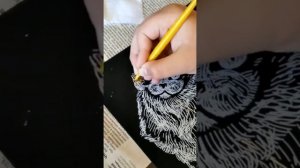 Рисуем гравюру.