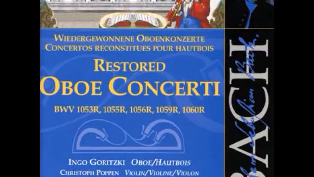 Johann Sebastian Bach: Concerto for Oboe, Violin, Strings and Basso Continuo in G Minor смотреть онлайн