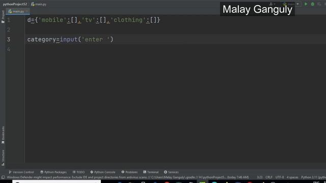 Python  class  10 Dictionary