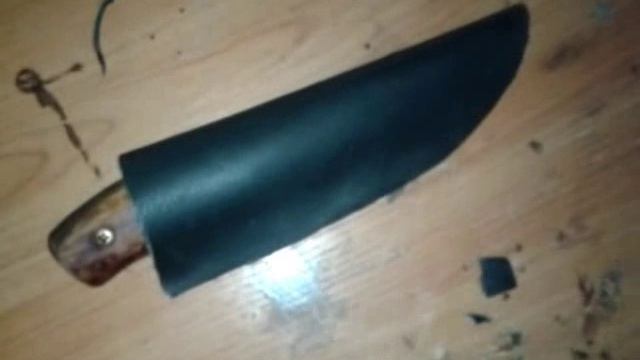 чехол для ножа своими руками. смотреть онлайн