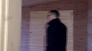 Соединили камень и дерево. Пристроили второй этаж из двойного бруса на кирпичный дом. Baumhaus