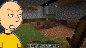 Caillou plays Minecraft Compilation