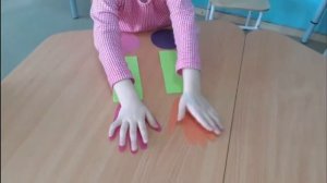Развивающая игра "Кулак, ребро, ладонь."