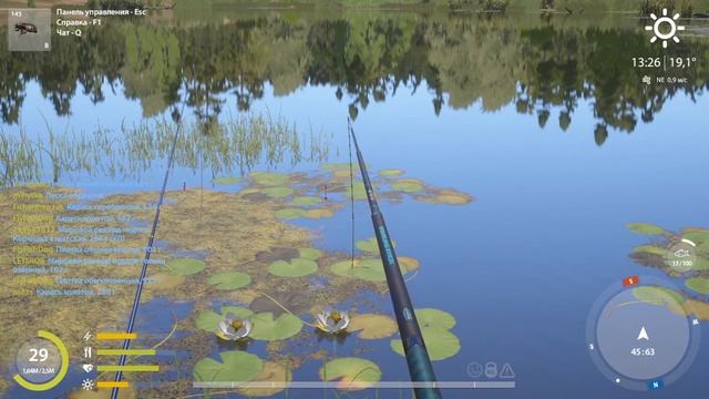 Где ловить трофейную лягушку на озере Комарином ?? смотреть онлайн