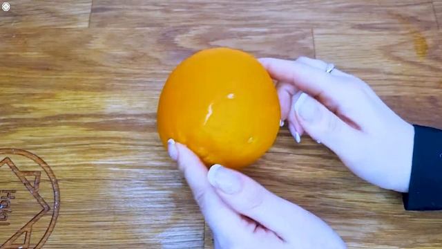 Кулинарный лайфхак: 2 способа красиво очистить апельсин смотреть онлайн
