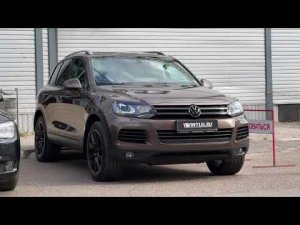 Volkswagen Touareg приехал к нам на большой список услуг