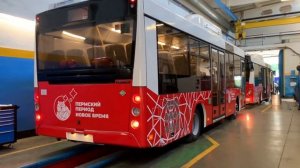 Отгрузка автобусов LOTOS 206 в город Пермь