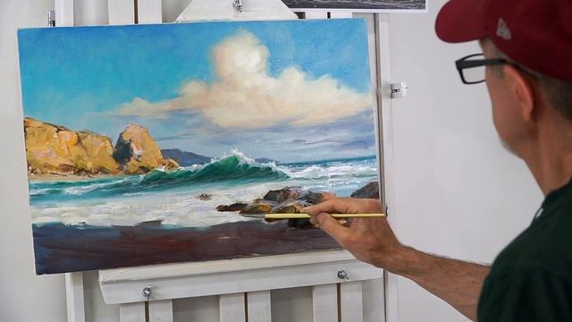 Техники морского пейзажа. Курс Георгия Харченко по масляной живописи смотреть онлайн