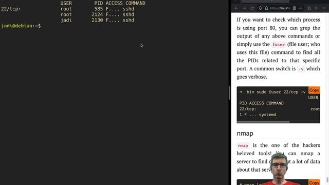 LPIC 1 - 79 - 110.1 (3/3) - Perform Security Admin Tasks; checking for open ports & scan with nmap смотреть онлайн