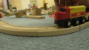 Много BRIO железная дорога самолет станция Брио огромная детская комната