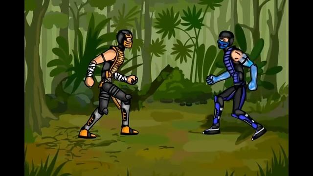 Скорпион против Сабзиро Skorpion vs Subzero смотреть онлайн